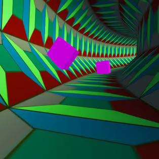Tunnel Rush game screenshot